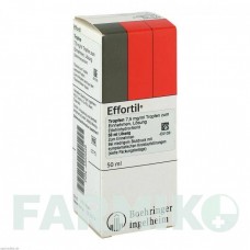ЭФФОРТИЛ (EFFORTIL) капли 50 мл - Этилэфрин KOHLPHARMA