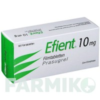 ЕФІЄНТ (EFIENT) 10 мг таблетки 98 шт - Прасугрел BB FARMA