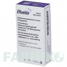 ЭФЛУЭЛЬДА (EFLUELDA) 2022/2023 шприци 1 шт - Гриппа вирус инактивированный антиген SANOFI