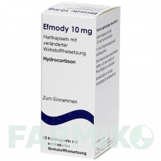 ЭФМОДИ (EFMODY) 10 мг капсулы 50 шт - Гидрокортизон DIURNAL