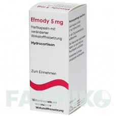 ЭФМОДИ (EFMODY) 5 мг капсулы 50 шт - Гидрокортизон DIURNAL