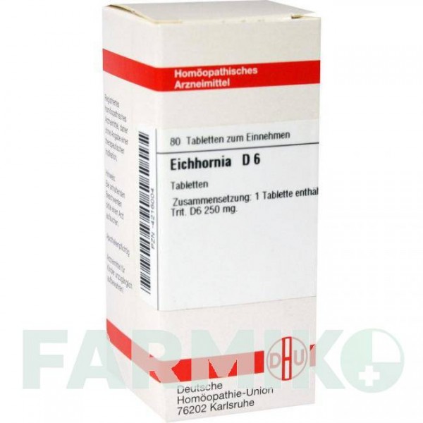 ЭЙХОРНИЯ (EICHHORNIA) D 6 таблетки 80 шт - Гомеопатия DHU