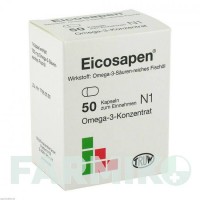 ЕЙКОЗАПЕН (EICOSAPEN) капсули 50 шт - Омега-3 з жирними кислотами MED PHARMA SERVICE