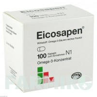 ЭЙКОЗАПЕН (EICOSAPEN) капсулы 100 шт - Омега-3 с жирными кислотами MED PHARMA SERVICE