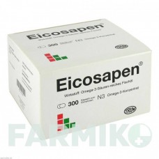 ЭЙКОЗАПЕН (EICOSAPEN) капсулы 300 шт - Омега-3 с жирными кислотами MED PHARMA SERVICE