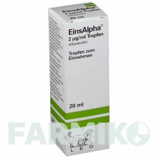 ЭНСАЛЬФА (EINSALPHA) 2 мкг/мл капли 20 мл - Альфакальцидол CHEPLAPHARM