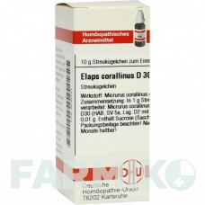 ЭЛАПС (ELAPS) D 30 глобули 10 г - Гомеопатия DHU