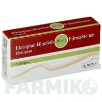ЕЛЕТРИПТАН (ELETRIPTAN) 20 мг таблетки 6 шт - Елетриптан BLUEFISH