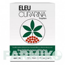 ЭЛЕУ (ELEU) 1 мл капли 2x100 мл - Корень элеутерококка HARRAS PHARMA CURARINA