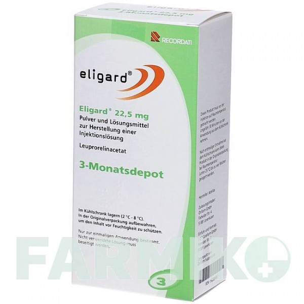 ЕЛІГАРД (ELIGARD) 22,5 мг порошок 1 шт - Лейпрорелін 1 0 1 CAREFARM