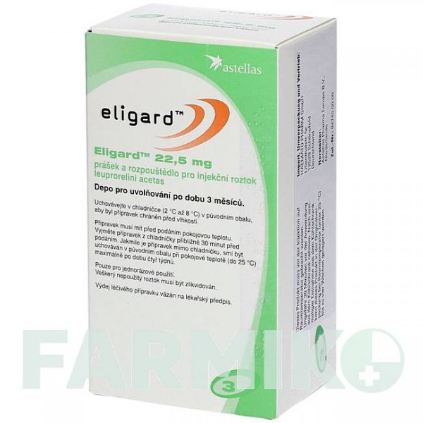 ЭЛИГАРД (ELIGARD) 22,5 мг порошок 1 шт - Лейпрорелин HAEMATO PHARM