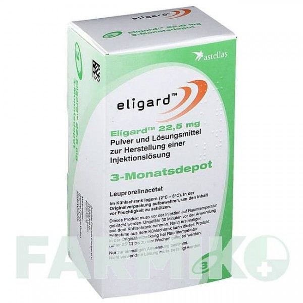 ЭЛИГАРД (ELIGARD) 22,5 мг порошок 1 шт - Лейпрорелин RECORDATI