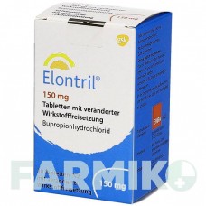 ЕЛОНТРИЛ (ELONTRIL) 150 мг таблетки 30 шт - Бупропіон EMRA-MED