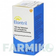 ЕЛОНТРИЛ (ELONTRIL) 150 мг таблетки 3x30 шт - Бупропіон GLAXOSMITHKLINE