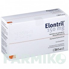 ЕЛОНТРИЛ (ELONTRIL) 150 мг таблетки 3x30 шт - Бупропіон ORIFARM