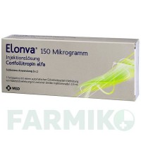 ЕЛОНВА (ELONVA) 150 мкг розчин 0,5 мл - Корифолітропін альфа ORGANON