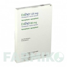 ЭМЕНД (EMEND) 125 мг/80 мг капсулы 3 шт - Апрепитант MSD