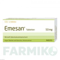 ЭМЕЗАН (EMESAN) таблетки 10 шт - Дифенгидрамин ARISTO PHARMA