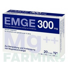 ЭМГЕ (EMGE) 300 мг порошок 20 шт - Магния цитрат VERLA-PHARM