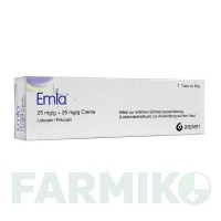 ЭМЛА (EMLA) 25 мг/г + 25 мг/г крем 30 г - Активные вещества ASPEN
