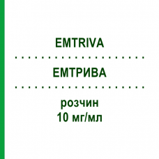 ЭМТРИВА (EMTRIVA) 10 мг/мл раствор 170 мл - Эмтрицитабин GILEAD SCIENCES