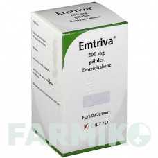 ЕМТРИВА (EMTRIVA) 200 мг капсули 30 шт - Емтрицитабін CC PHARMA