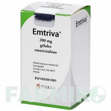 ЭМТРИВА (EMTRIVA) 200 мг капсулы 30 шт - Эмтрицитабин HAEMATO PHARM