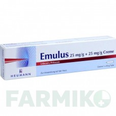 ЭМУЛУС (EMULUS) 25 мг/г + 25 мг/г крем 30 г - Активные вещества HEUMANN PHARMA