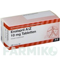 ЭНАЛАПРИЛ (ENALAPRIL) 10 мг таблетки 100 шт - Эналаприл ABZ PHARMA