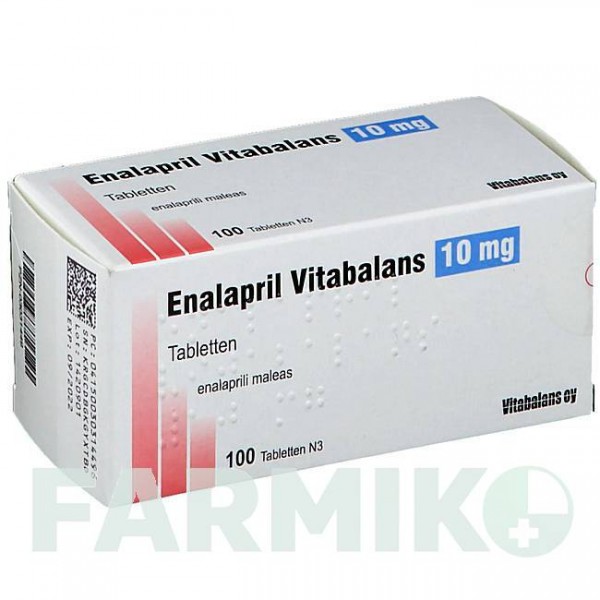 ЭНАЛАПРИЛ (ENALAPRIL) 10 мг таблетки 100 шт - Эналаприл BLANCO PHARMA