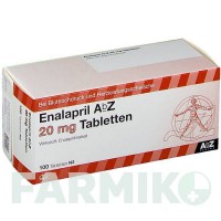 ЕНАЛАПРИЛ (ENALAPRIL) 20 мг таблетки 100 шт - Еналаприл ABZ PHARMA