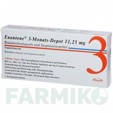 ЭНАНТОН (ENANTONE) 11,25 мг микрокапсулы 1 шт - Лейпрорелин ABACUS MEDICINE