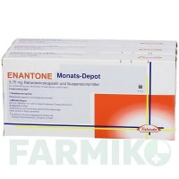 ЭНАНТОН (ENANTONE) 3,75 мг микрокапсулы 3x1 мл - Лейпрорелин KOHLPHARMA