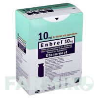 ЭНБРЕЛ (ENBREL) 10 мг порошок 4 шт - Этанерцепт PFIZER