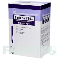 ЕНБРЕЛ (ENBREL) 50 мг розчин 4 шт - Етанерцепт ABACUS MEDICINE
