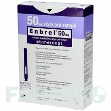 ЕНБРЕЛ (ENBREL) 50 мг розчин 4 шт - Етанерцепт CC PHARMA