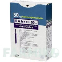 ЕНБРЕЛ (ENBREL) 50 мг розчин 4 шт - Етанерцепт EURIMPHARM