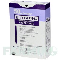 ЕНБРЕЛ (ENBREL) 50 мг розчин 4 шт - Етанерцепт HAEMATO PHARM