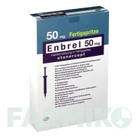 ЕНБРЕЛ (ENBREL) 50 мг розчин 4 шт - Етанерцепт ORIFARM