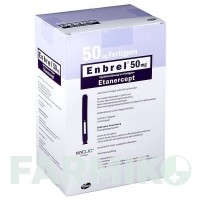 ЕНБРЕЛ (ENBREL) 50 мг розчин 4 шт - Етанерцепт ORIGINALIS