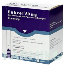 ЕНБРЕЛ (ENBREL) 50 мг розчин 4 шт - Етанерцепт PFIZER