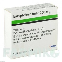 ЭНЦЕФАБОЛ (ENCEPHABOL) 200 мг таблетки 100 шт - Пиритинол MERCK HEALTHCARE
