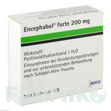 ЕНЦЕФАБОЛ (ENCEPHABOL) 200 мг таблетки 100 шт - Піритинол MERCK HEALTHCARE