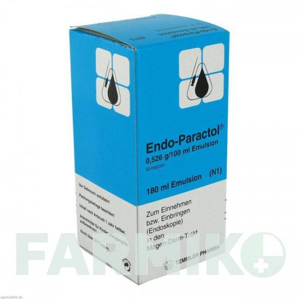 ЭНДО ПАРАКТОЛ (ENDO PARACTOL) эмульсия 180 мл - Силикон HORMOSAN PHARMA