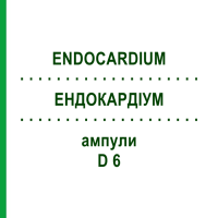 ЭНДОКАРДИУМ (ENDOCARDIUM) D 6 ампулы 10x1 мл - Гомеопатия WALA HEILMITTEL