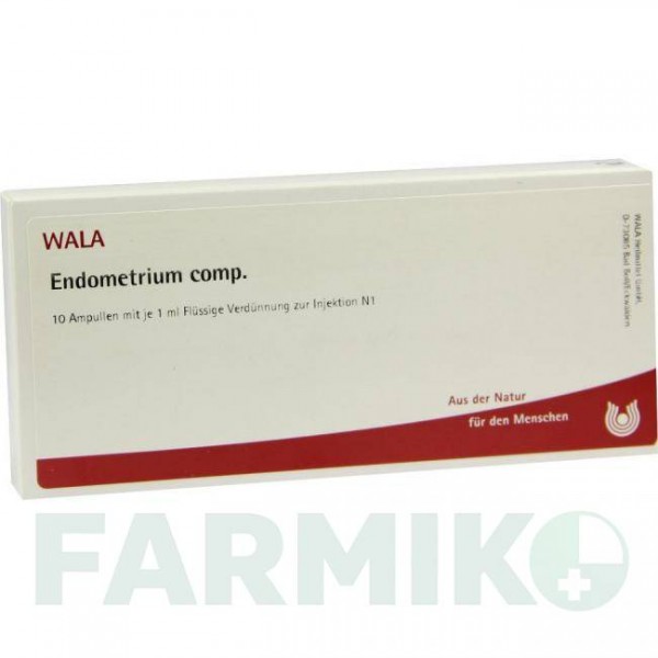 ЕНДОМЕТРІУМ (ENDOMETRIUM) ампули 10x1 мл - Гомеопатія WALA HEILMITTEL