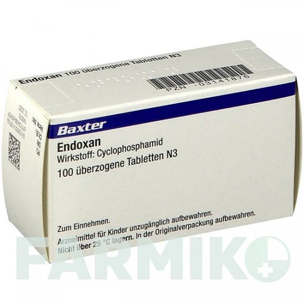 ЭНДОКСАН (ENDOXAN) таблетки 100 шт - Циклофосфамид BAXTER