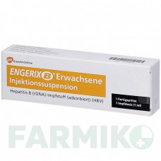 ЭНДЖЕРИКС (ENGERIX) суспензия 1 шт - Гепатит В очищенный антиген AARAGON PHARMA