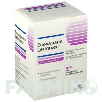 ЭНОКСАПАРИН (ENOXAPARIN) 2000 МЕ 20 мг/0,2 мл раствор 20 шт - Эноксапарин VENIPHARM