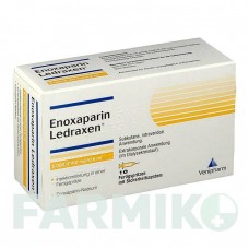 ЕНОКСАПАРИН (ENOXAPARIN) 6000 МО 60 мг/0,6 мл розчин 10 шт - Еноксапарин VENIPHARM